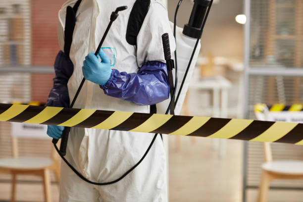 Professional Blood Cleanup technician working in Newtown, OH